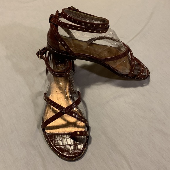 NEW Ted Baker Mathar flat studded gladiator sandals 7 - Picture 7 of 11